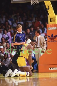 Magic Johnson LOS ANGELES LAKERS - 35mm Basketball Slide - Picture 1 of 1