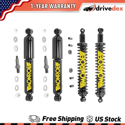 Amortiguadores delanteros traseros Monroe para panel Chevrolet C10 1963 1964 1965 1966 Foto 1 de 4