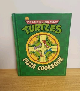 Teenage Mutant Ninja Turtles Pizza Cookbook Hardback Book Peggy Paul Casella VGC - Foto 1 di 5