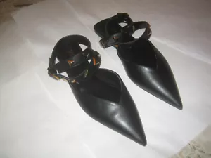 Scarpe donna zara - taglia 5,5 ( EU 39 ) - nere - buone condizioni - Foto 1 di 4