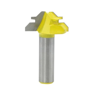 Hot45Gree Bloqueo Medidor Broca Router Broca Junta Estenona Cortador de Carpintería 1/2 pulgada Vástago #ur - Imagen 1 de 4