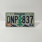 Vintage OREGON 1990's License Plate  QNP-837