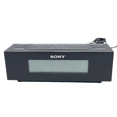 SONY DREAM MACHINE ICF-C707 FM/AM Radio Clock Alarm Nature Sounds w AUX Cable - Image 1 of 4