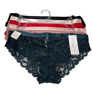 Adrienne Vittadini Studio Damen-Höschen Spitzendetail 5er-Pack Größe Small neu mit Etikett - Bild 1 von 7