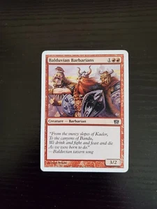 MTG Magic the Gathering 8th Edition - Balduvian Barbarians - NM - Picture 1 of 2