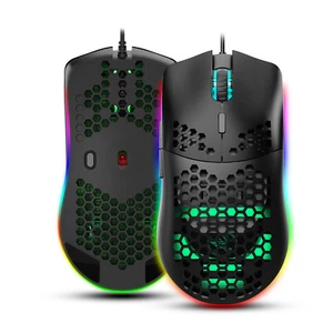 Wired USB Gaming Mice Mouse 6400DPI LED RGB Flowing Backlit Light for PC Laptop - Picture 1 of 12