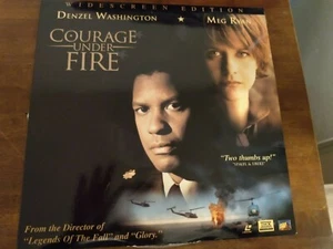 Courage Under Fire Laserdisc Movie Denzel Washington Used - Picture 1 of 2