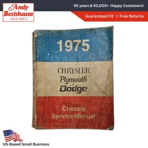 1975 Dodge Chrysler Passeggero Auto Telaio Servizio Repair Letteratura Manuale - Foto 1 di 7
