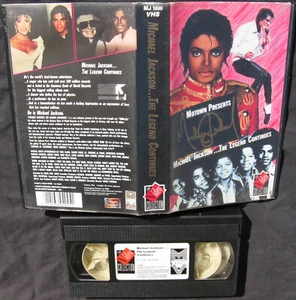 Michael Jackson VHS The Legend Continues Video Tape PAL Documentary UK 1988 - Photo 1/1