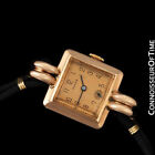 1938 Rolex Vintage Art Deco Ladies 14K Rose Gold Watch- Original, Box & Warranty