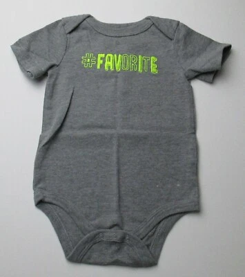 Infant Baby Boys 3-6 Months Circo Gray #Favorite Shirt - Image 1 of 2