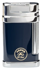 VAUEN GASPFEIFENFEUERZEUG m. STEINZÜNDUNG **NEU IM KARTON** GLÄNZEND BLAU 596 - Bild 1 von 3