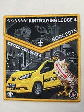 Kintecoying OA Lodge 4 2015 NOAC 100th ann 2pc set Flap BSA Patch