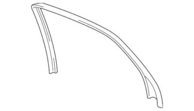 Genuine Ford Mercury Sable 1996-2005 Front Left Window Molding 4F4Z-5425560-AAA - Image 1 of 2