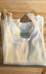 Vtg Girl's Cotton Undershirt 1950's PENNY'S Good Condition - Picture 1 of 2