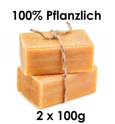 KALIUMSEIFE 100% NATÜRLICHE Graue zur Körper- und Haarwäsche 200g (2x100g) - Bild 1 von 4