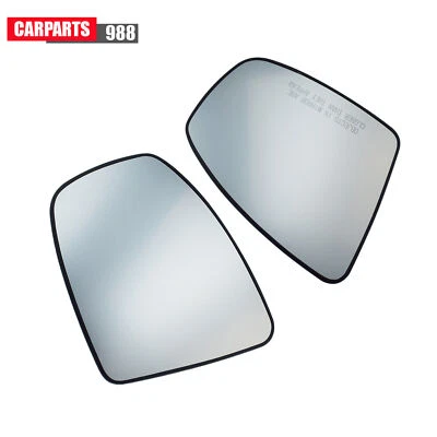 Left Right Rearview Mirror Glass Heated For Infiniti EX35 EX37 FX35 FX50 QX50 - Image 1 of 4