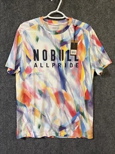 NWT NOBULL Men’s Ribbed ALL PRIDE Shirt LGBQ+ CrossFit Athletic - Size Large - Picture 1 of 10