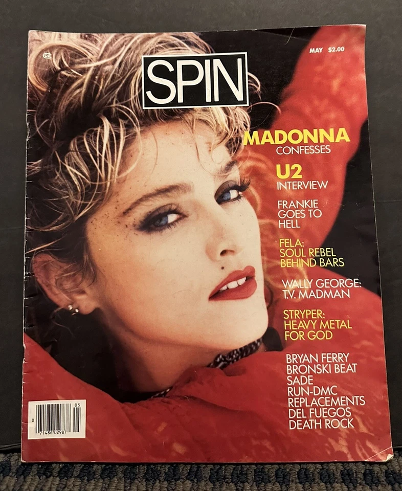 1985 May SPIN Magazine, MADONNA Volume 1 Number 1 *Premiere Issue (B30) - Image 1 of 4