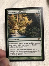 1x Heartbeat of Spring NM-Mint, English Champions of Kamigawa MTG Magic