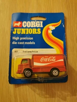 CORGI JUNIORS MODEL No.87 "COCA COLA"  DELIVERY TRUCK      - Image 1 of 2