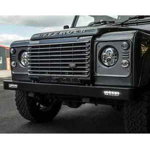 Front Bumper With RING DRL LED Lights - Land Rover Defender 90/110 - DA8600 - Picture 1 of 5