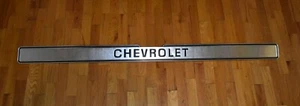 1975-1980 CHEVROLET C10 C20 NARROW ALUMINUM TAILGATE TRIM PANEL - Picture 1 of 12