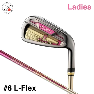 Majesty Golf Women Royal Ladies Iron Club #6 2023 TL550 Graphite Shaft L-Flex  - Image 1 of 4