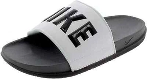 Men's Nike Offcourt Slide Dark Grey/Black-White (BQ4639-001) - Picture 1 of 3