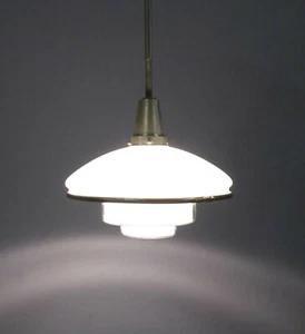 OTTO MÜLLER SISTRAH LIGHT GMBH CEILING LAMP BAUHAUS ART DECO COMPLETE RARE - Picture 1 of 8