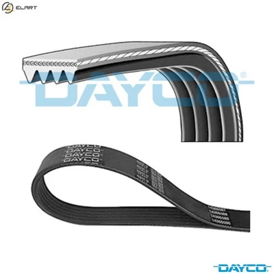 VRIBBED BELT 4PK896EE FOR BMW 7/E65/E66 M67D44 4.4L 8cyl 7 E65, E66, E67 - Image 1 of 4