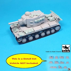 Estiba y accesorios Black Dog 1/72 para Pz.Kpfw. KV-2 754(r) (Trompetista) T72182 - Imagen 1 de 1