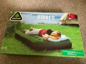 Greatland  Twin Airbed camping indoor 75 1/2" L X 39 1/2' W X 8 3/4" - Picture 1 of 5