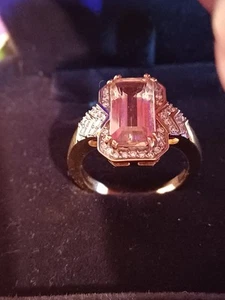 💥18k Gold Katlang Topas & Diamant Bespoke Ring.. 💥5:91 Gramm 18k Gold.💥 - Bild 1 von 20