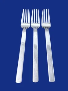 WMF DUNE Stainless, 18/10, Glossy, Straight Sided - Set of 3 Dinner Fork 8 1/8" - Picture 1 of 1