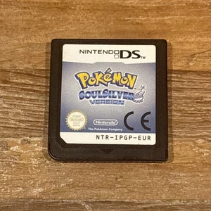 Pokemon Soul Versión Plata Nintendo DS Genuino UK PAL  - Imagen 1 de 5
