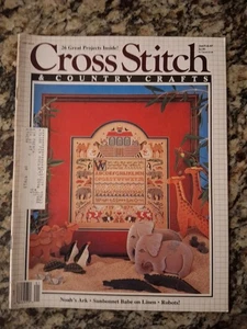 Vintage Jan/Februar 1987 Cross Stitch & Country Crafts Magazine Vol. 2 #3 26 Projekte - Bild 1 von 6