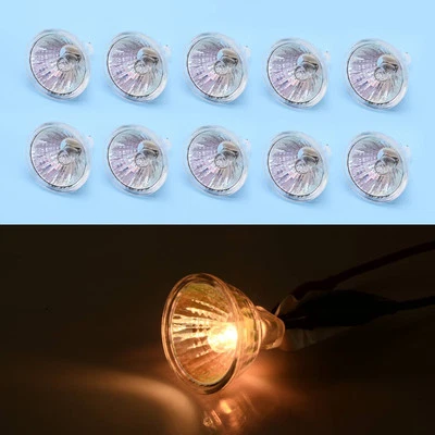 10x Warm White MR11 35W Bi-pin Halogen Bulbs Spotlight Lamp Bulbs gf - Image 1 of 4