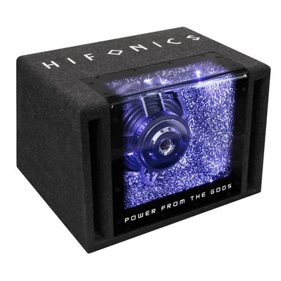 HIFONICS Single-Bandpass ZX-8BP 20cm 8" Single Bandpass Box mit Acrylglas - Bild 1 von 4