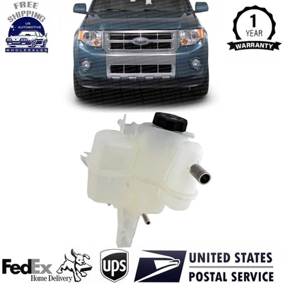 Coolant Reservoir With Cap For 2001-2004 2007-2010 Ford Escape - Image 1 of 4