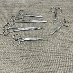 Lote De 6 Tijeras De Colección Estado Decente Piezas Muy Raras Únicas Difíciles - Imagen 1 de 4