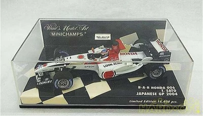 Minichamps BAR Honda 006 JAPANESE GP 2004 1/43 Minicar - Image 1 of 4
