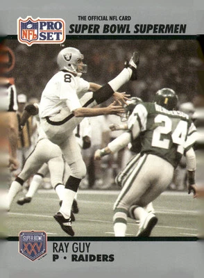 1990-91 Pro Set Super Bowl XXV Silver Anniversary Commemorative #116 - Image 1 of 2