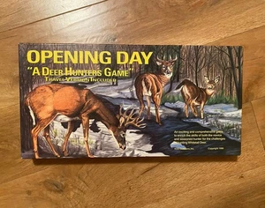 Opening Day: A Deer Hunter's Game With Travel Version 1990 Juego de mesa SIN PERFORAR - Imagen 1 de 2