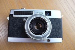 Minolta Minoltina  35mm Film Camera 38/2.8 Rokkor Lens VERY NICE WORKING - Picture 1 of 10