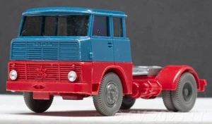 1/87 H0 WIKING Henschel HS 16 Zugmaschine, ~ azurblau / rot  , ~ 1964-68 - Picture 1 of 14