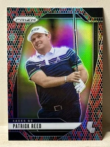 2025 Panini Prizm LIV Golf Patrick Reed Snakeskin Prizm Case Hit #27 - Picture 1 of 4