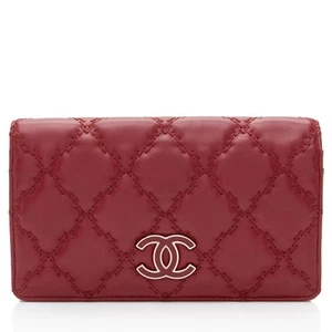 Cartera Chanel Cuero Doble Puntada CC Hamptons Yen - Imagen 1 de 12