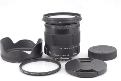 SIGMA 17-70mm F/2.8-4 DC Lens For Nikon F mount with Hood - Image 1 of 4