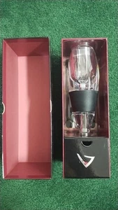 Vinturi Red Wine Aerator Glass Exclusive New Wine Tasting Gift set Holiday - Picture 1 of 7